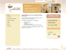 Tablet Screenshot of hausaerztin-treptow.de